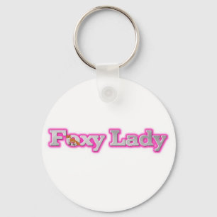 LLAVERO CADENA DE TECLAS FOXY LADY