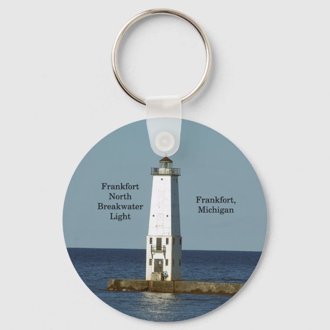 Llavero Cadena de teclas Frankfort North Breakwater (Anverso)