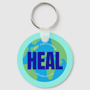 Llavero Cadena de teclas HEAL (doble cara)