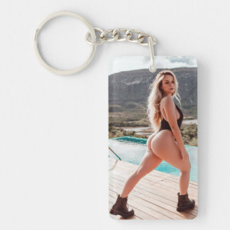 Llavero Cadena de teclas Hot    SexyPhoto de Chica deporti