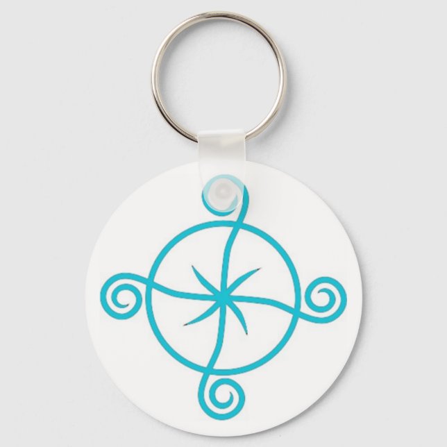 Llavero Cadena de teclas Ice Wizard101 (Anverso)