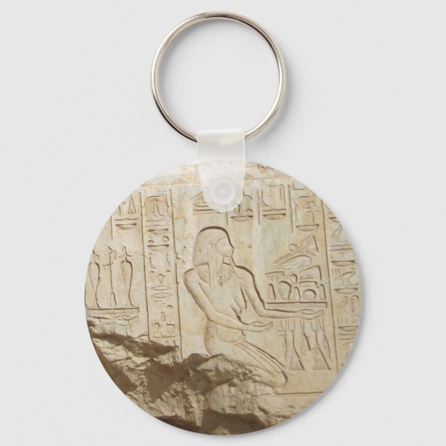 Llavero Cadena de teclas jeroglífico de Egipto (Anverso)