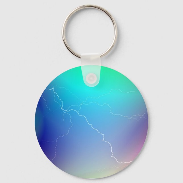 Llavero Cadena de teclas Lightning multicolor (Anverso)