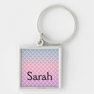 Llavero Cadena de teclas Mermaid Custom Name - Sarah