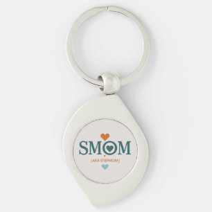 Llavero Cadena de teclas metalizado de Smom (también conoc