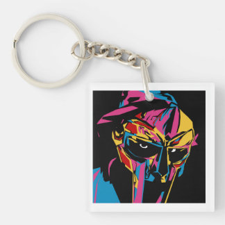 Llavero Cadena de teclas MF DOOM - Keychain Rapper