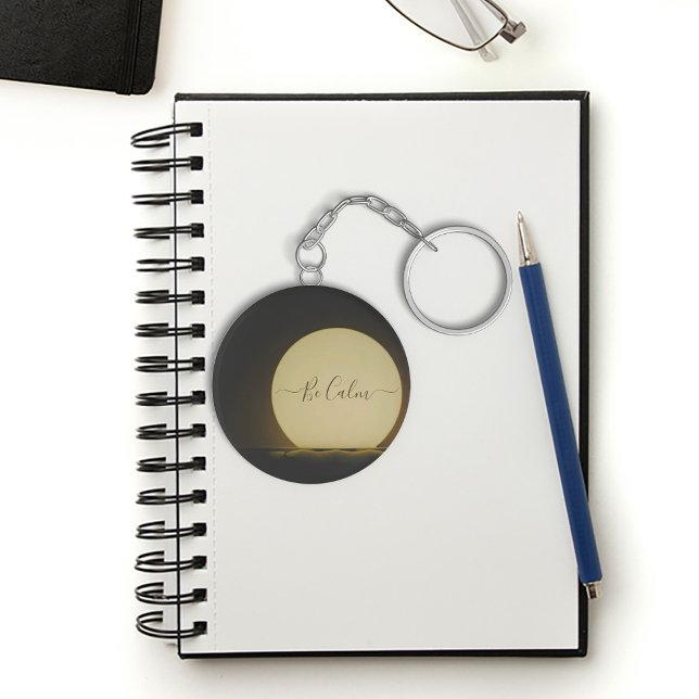 Llavero Cadena de teclas monograma de la lámpara de neón. (Neon lamp monogram keychain. keychain)