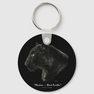 Llavero Cadena de teclas "OBSIDIANO, PANADOR NEGRO"