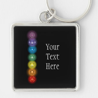 Llavero Cadena de teclas Premium de Siete Chakras