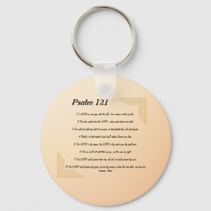 Llavero Cadena de    teclas Psalm 121