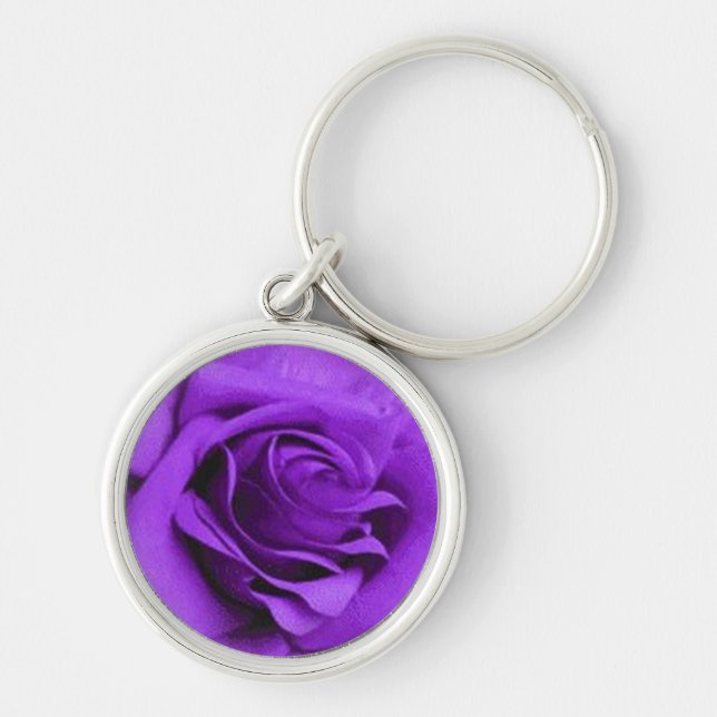Llavero Cadena de teclas Purple Rosa (Frente)