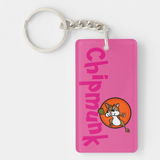 LLAVERO CADENA DE TECLAS RECTANGUÍNEAS DE ESTILO CUTE PERS (Frente)