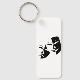 Llavero Cadena de teclas Rectángulo metalizado, 2,25" x 1,