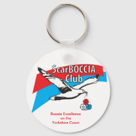 Llavero Cadena de teclas redondas de Scarboccia