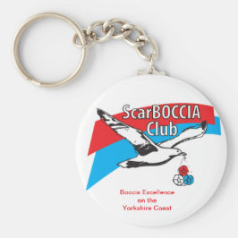 Llavero Cadena de teclas redondas de Scarboccia