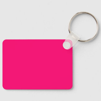 Llavero Cadena de teclas rosa neón - Etiqueta de Personali