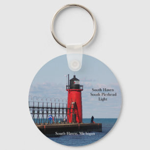 Llavero Cadena de teclas South Haven South Pierhead Light
