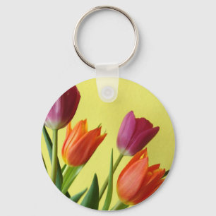 Llavero Cadena de teclas Tulips