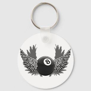 Llavero Cadena de teclas Volando 8Ball