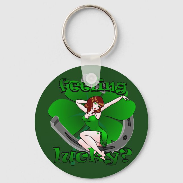 Llavero Cadena de teclas y regalos Lucky Keychain Retro Pi (Anverso)