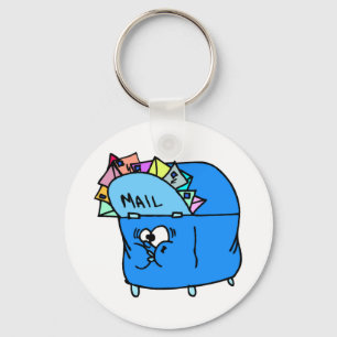 Llavero Cadena de trabajo postal