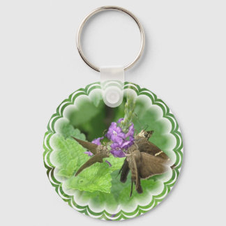 Llavero Cadena de trío de mariposa