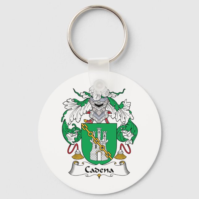 Llavero Cadena Family Crest (Anverso)