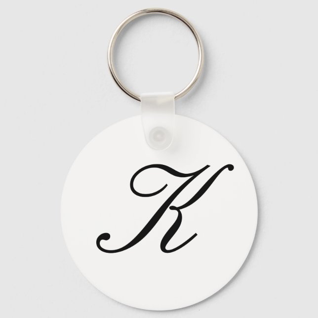 Llavero cadena K (Anverso)