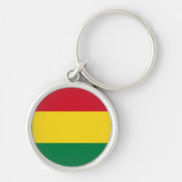 Cadena Keychain de Bandera de Bolivia
