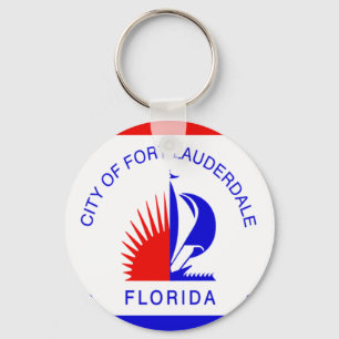 Llavero Cadena Keychain de Fort Lauderdale (Florida) City