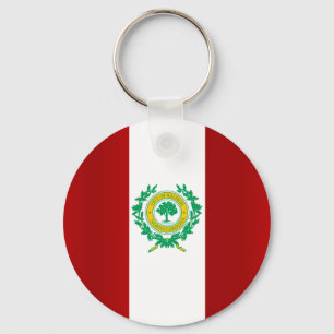Llavero Cadena Keychain de la bandera de Raleigh (Carolina