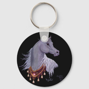 Llavero Cadena Majestic Arabian Horse Key