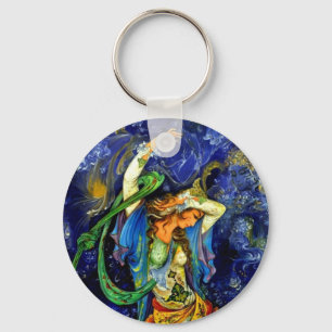 Llavero cadena persa de claves en miniatura