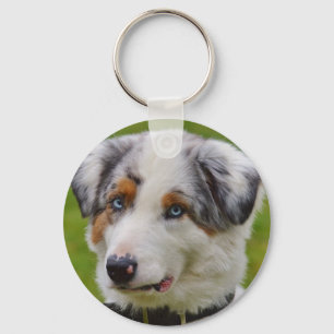 Llavero Cadena personalizada de teclas de perro