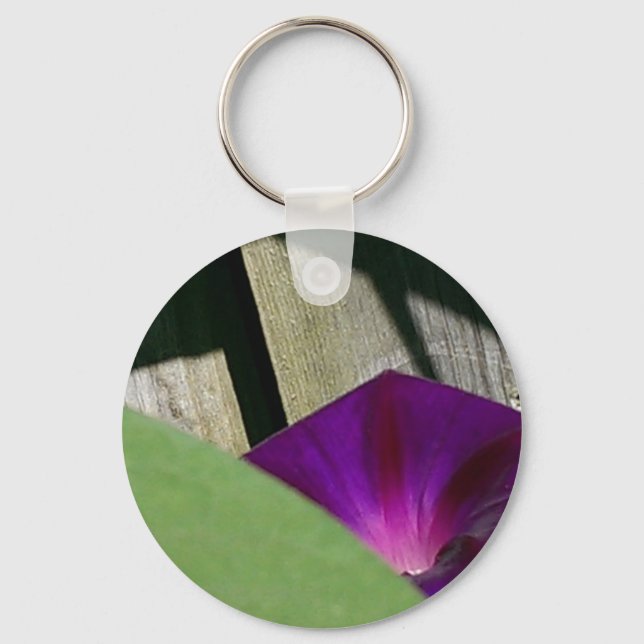 Llavero Cadena Purple Morning Glory Key (Anverso)