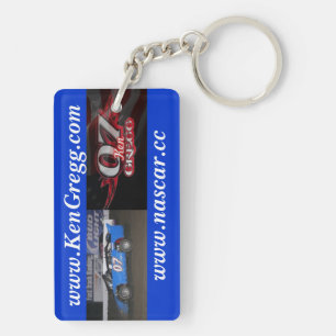Llavero Cadena Race Car Key