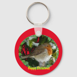 Llavero Cadena Robin Key de navidades