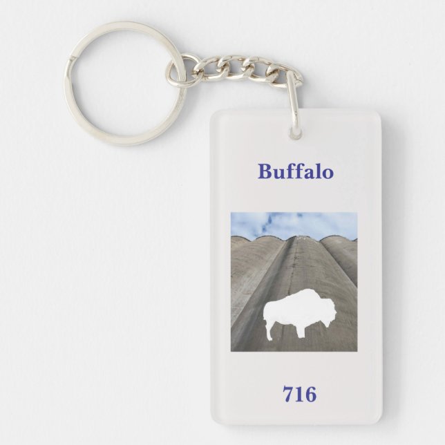 Llavero Cadena Silo y Buffalo 2 (Frente)