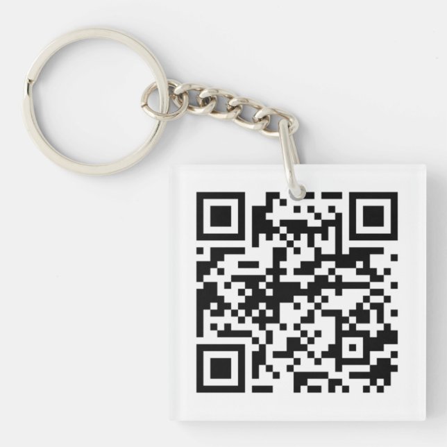 Llavero Cadenas clave acrílicas de personalizable - Añadir (Frente)