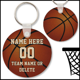 Llavero Cadenas clave baratas de baloncesto personalizadas