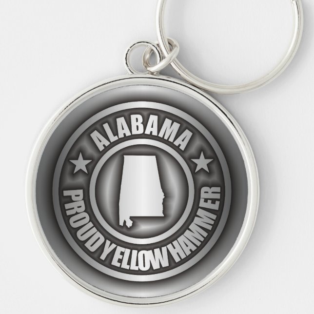 Llavero Cadenas clave de "Acero de Alabama" (Frente)