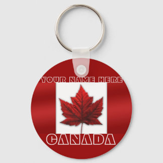 Llavero Cadenas clave de Canadá personalizadas