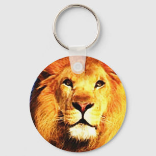 Llavero Cadenas clave de leones africanas