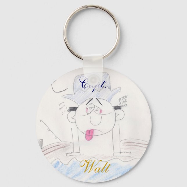 Llavero Cadenas clave de pesca (Anverso)