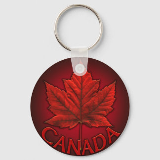 Llavero Cadenas clave de recuerdo de la bandera de Canadá