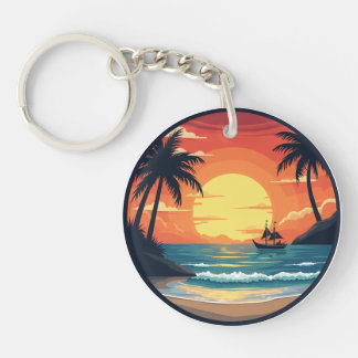Llavero Cadenas clave - mar
