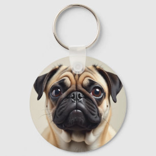 Llavero Cadenas clave - pug