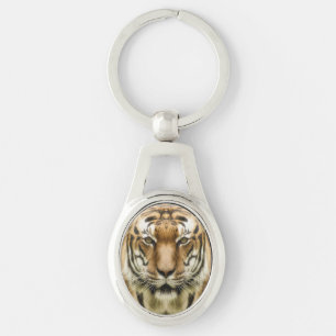 Llavero Cadenas clave Tiger Close-Up