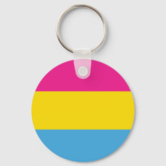 Llavero Cadenas de claves de bandera pansexual