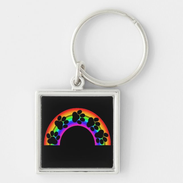 Llavero Cadenas De Claves En Un Arcoiris (Frente)